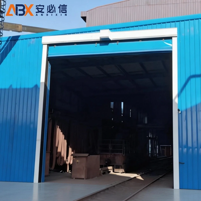 黑河市软帘堆积门
